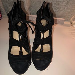Vince Camuto black heels